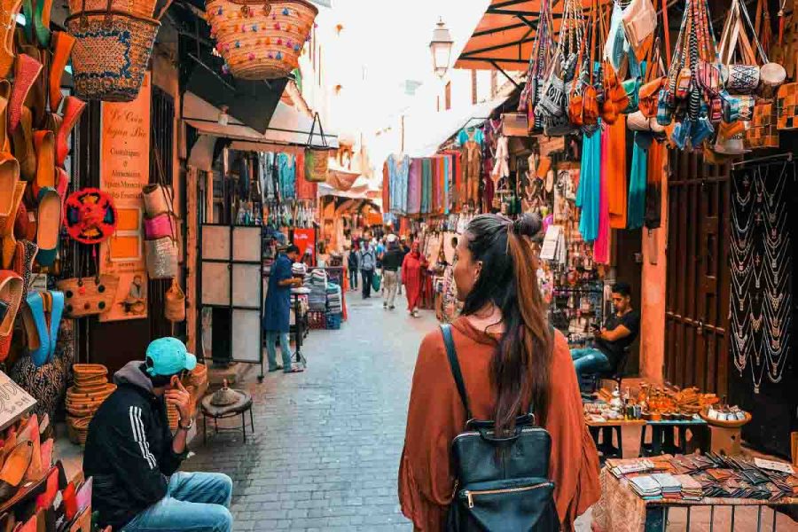 Colorful Medina Souks Guided Walking Tour